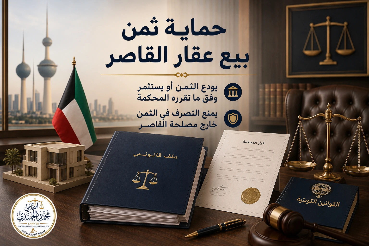 ضوابط حماية ثمن بيع عقار القاصر