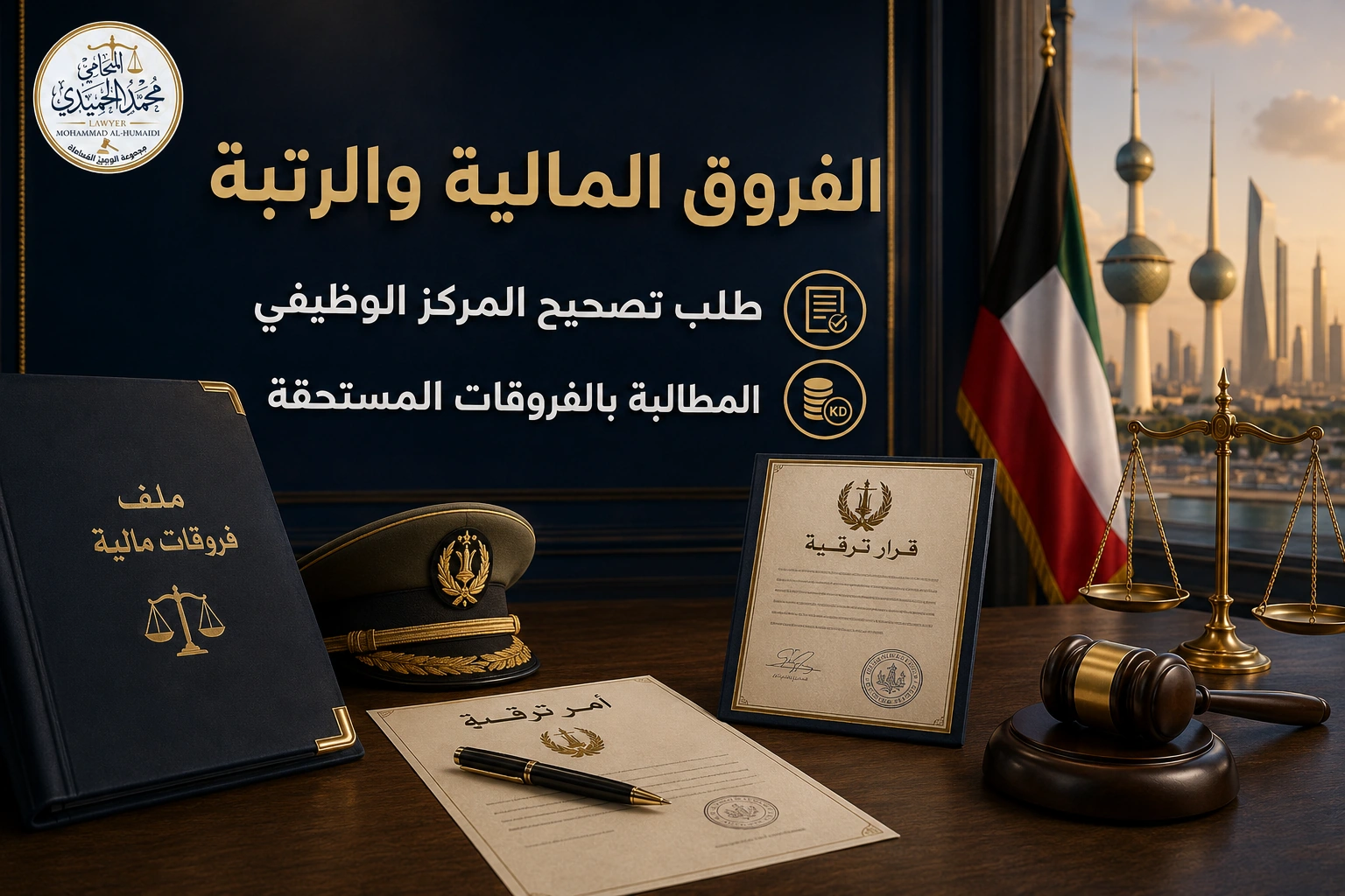 الفروق المالية في دعوى تخطي الترقية